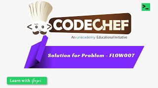 CodeChef Problem Flow007 | Competitive Programming | Reverse Given Number | C++