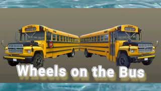 Wheels on the Bus | Nursing Rhymes | Colorful Buses | Best Kids Song | Learn with Fun