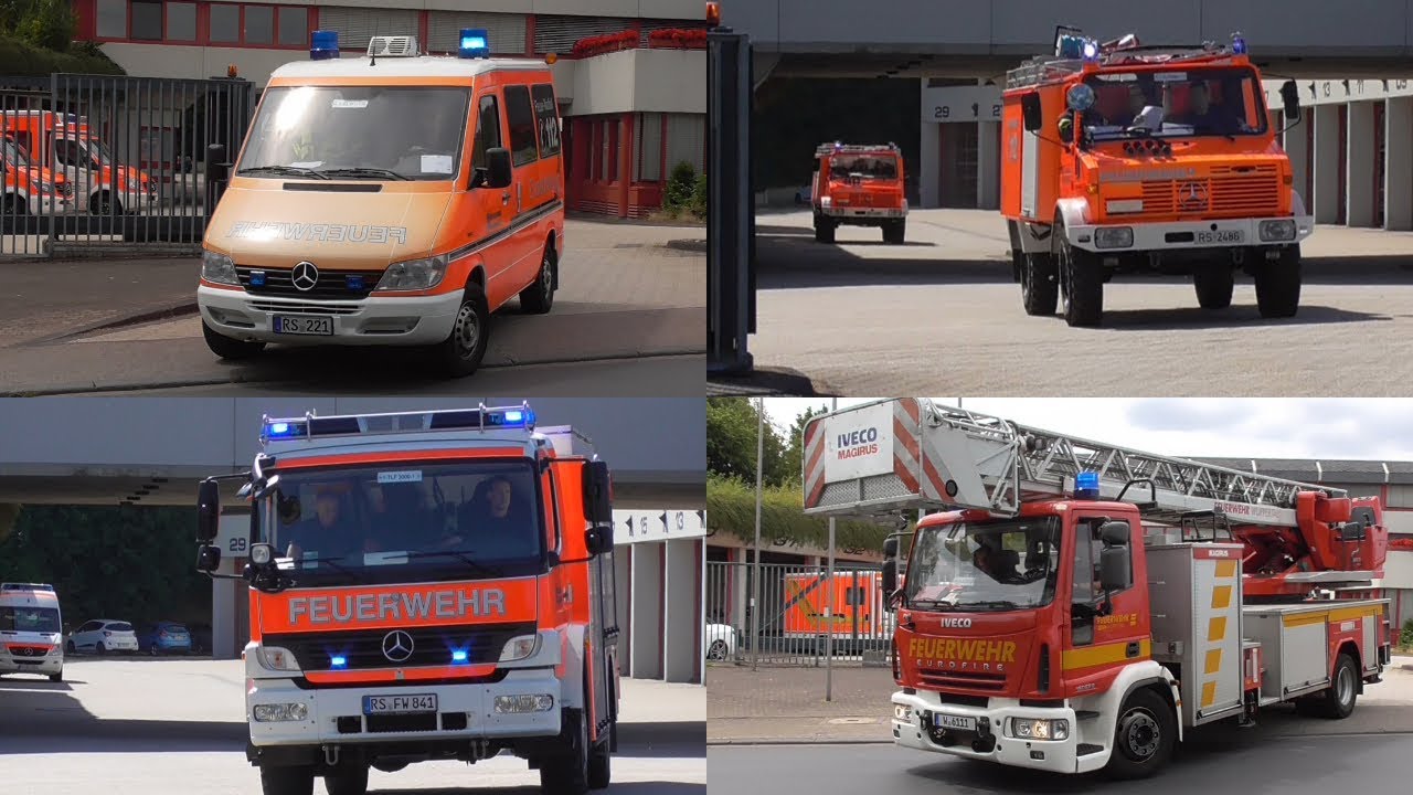 [Reserven/1x Klingel 2 Einsätze/und Mehr!] Einsatzfahrten Der Feuerwehr ...