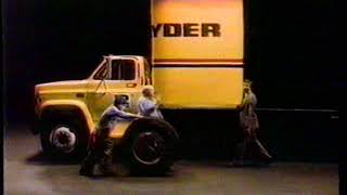 1982 Ryder Truck Rental TV Commercial