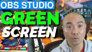 OBS Green Screen With Image and Video Background! | OBS Studio Tutorial