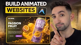 I Built an Animated Product Website in 10 Minutes Using Google AntiGravity