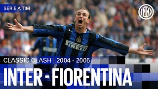 CLASSIC CLASH | INTER 3-2 FIORENTINA 2004/05 | EXTENDED HIGHLIGHTS ⚽⚫🔵