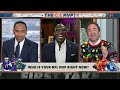 is lamar jackson worthy of mvp 🏆 shannon sharpe stephen a. u0026 jeff saturday debate first take