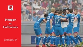 VFB Stuttgart - TSG Hoffenheim 1-3 | Highlights | Matchday 07 - Bundesliga 2021/22 | FIFA 16
