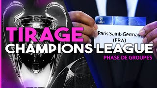 🔴 TIRAGE LIGUE DES CHAMPIONS LIVE / ALLEZ PARIS! / CHAMPIONS LEAGUE DRAW / PHASE DE GROUPES / UCL