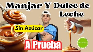 Manjar Y Dulce De Leche Sin Azúcar A Prueba Con Sensor De Glucosa