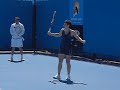 carla suarez navarro backhand slow motion