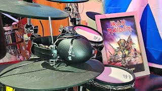 IRON MAIDEN LIVE - Nicko McBrian Tribute #drums #ironmaiden