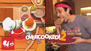 Cooking and Playing Overcooked at the Same Time! | Hard Mode