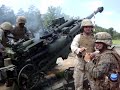 shooting the m198 howitzer god s gun like a dingbat