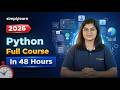 Python Full Course 2026 [FREE] | Python Tutorial For Beginners | Advance Python Course | Simplilearn
