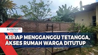 Kerap Mengganggu Tetangga, Akses Rumah Warga Ditutup