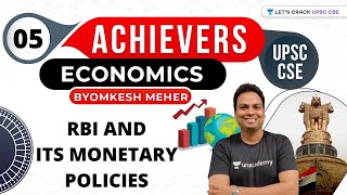 RBI and its Monetary Policies | Achiever's Batch | Crack UPSC CSE/IAS 2021 | Byomkesh Meher