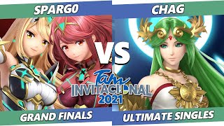 Tam Invitational 2021 GRAND FINALS - Spargo (Pyra Mythra) Vs. Chag (Palutena) SSBU Ultimate