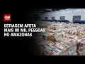 Estiagem afeta mais 88 mil pessoas no Amazonas | CNN NOVO DIA