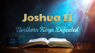 The Book of Joshua | Chapter 11: Northern Kings Defeated | NIV Audio Bible