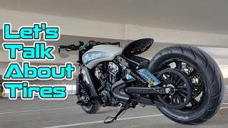 Indian Scout Bobber; Lets Talk About Tires