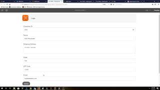 An AEM Adaptive Form using a custom submit action
