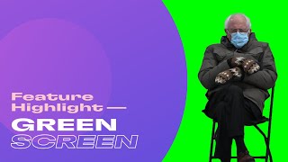 How to use Clipchamp's Green Screen filter