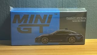 First Mini GT of the Year: Unboxing a Porsche 911 GT3 Touring by Mini GT