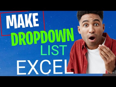 Make A Drop-down List | Quickly Create Multiple Dependent Drop-Down ...