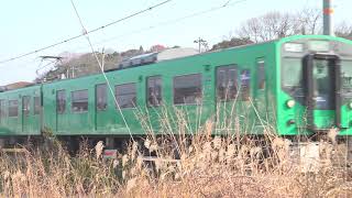 JR　加古川線103系　日岡駅　【4K】