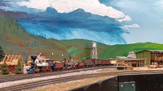 Trains At the Caldwell Model Railroad Club 4-4-0s \u0026 More! March 4th, 2023