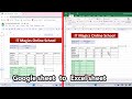 How to convert google sheets to excel without losing formatting