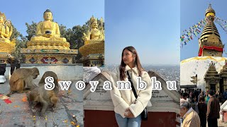 First vlog of the year || Swoyambhu || tibetan