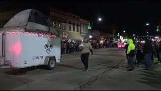 The Lighted Up Streator Christmas Parade 2021 Video #1