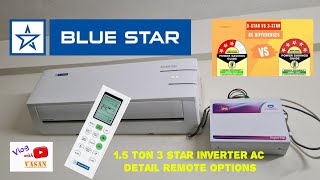 Blue star 1.5 ton (2023) 5 in 1 convertable AC review | Tamil | UHD 60fps