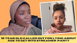 16 Year Old GirL CALLED OUT For LYING About HER AGE To Get Into CELEBRITY PARTY: JUST A GIRL TALK!
