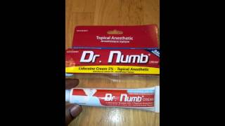 Dr. Numb Topical Anesthetic #Review #DrNumb