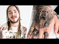 Post Malone Explains His Ink | Tattoo Tour | GQ