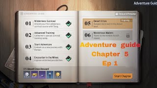 Undawn adventure  guide chapter  5 ep 1