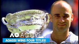 Agassi Looks Back At His Four Australian Open Titles | AO Active