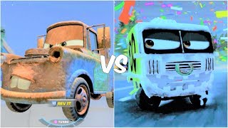 Cars 3: Driven to Win Mater vs Arvy