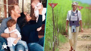 What Prince Harry Told His \u0026 Meghan Markle’s Son Archie About Princess Diana’s Landmine Walk