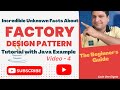 Factory Design Pattern Tutorial Explained with Java Examples for Beginners and Students