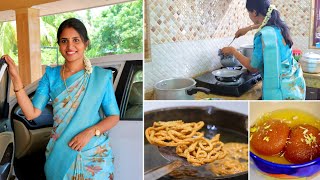 இந்த வருடம் இப்படித்தான் 😄| Kambu Murukku, Honeydew| 4 to 5 kg Mutton Biriyani| Vennila Veedu Vlogs