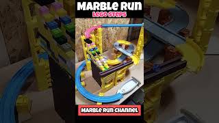 Marble Run Steps of Lego｜レゴの階段でマーブルラン🔴🟡 #asmr #shorts