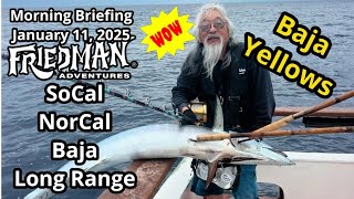 Long range boats slamming yellowfin tuna \u0026 wahoo, Baja yellowtail biting, bass and halibut in SoCal￼