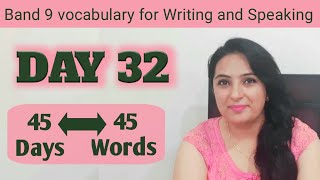 #Day32 - Vocabulary Series