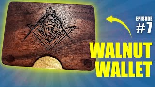 Limitless - Episode 7 - Walnut Wallet | Wood Wallet | Wooden Wallet | Wooden Wallet DIY