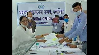 West Bengal polls 2021: CM Mamata Banerjee files her nomination from Nandigram