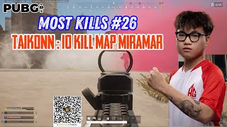 PUBG PC I Most Kills #26 I Game đấu có pha \