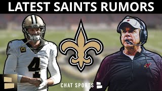 New Orleans Saints Rumors: Derek Carr’s Top Destination, Sean Payton Latest + 2023 Senior Bowl QB’s