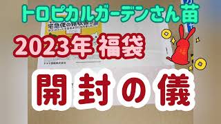 超お得‼️2023年福袋・開封の儀【多肉植物】初めてのトロピカルガーデンさん苗(@picoten)