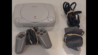 PlayStation 1 PS1 PSX PSone Slim System Console SCPH-101 Complete Shown Working!